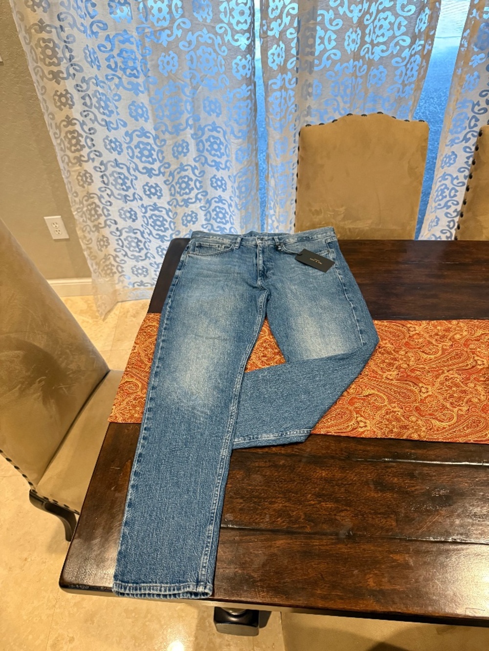 Rag & Bone Men's Size 34x30 Haverhill RB 2 Slim Fit Jeans MSRP $238